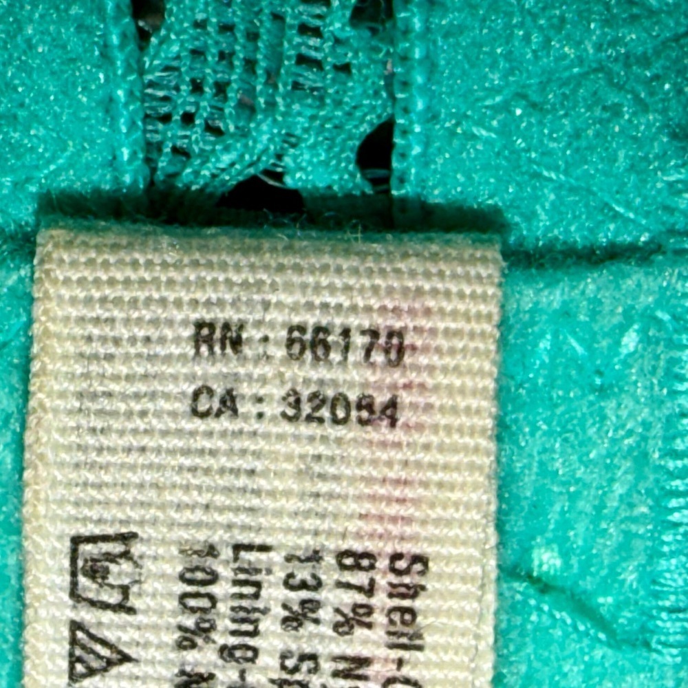 Free People Intimately “Tres Jolie” Lace Underwire Bra | 32D | Teal - Picture 4 of 4